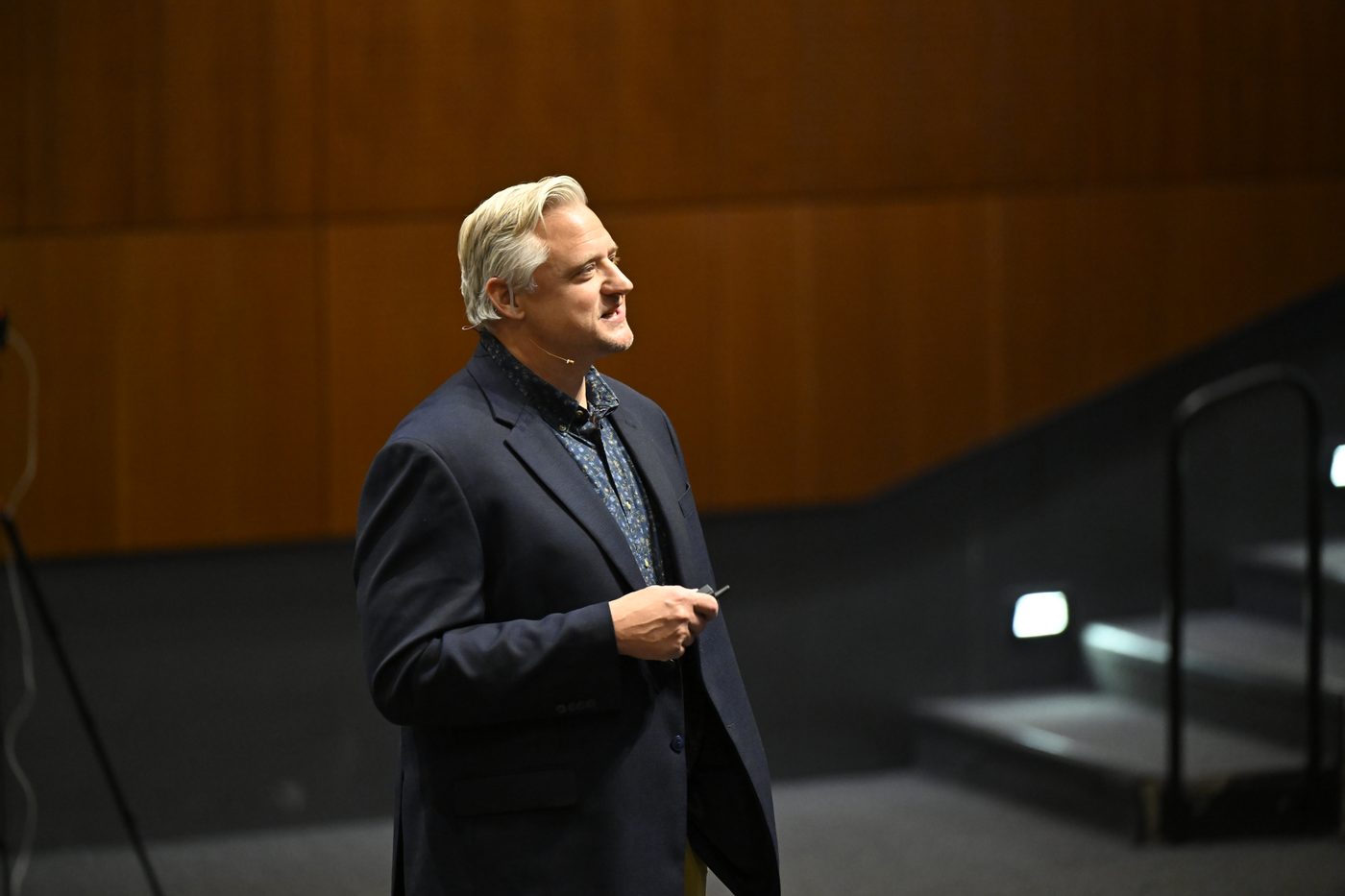 Adam Marr delivering The ROI of Healing keynote in Omaha, 2026